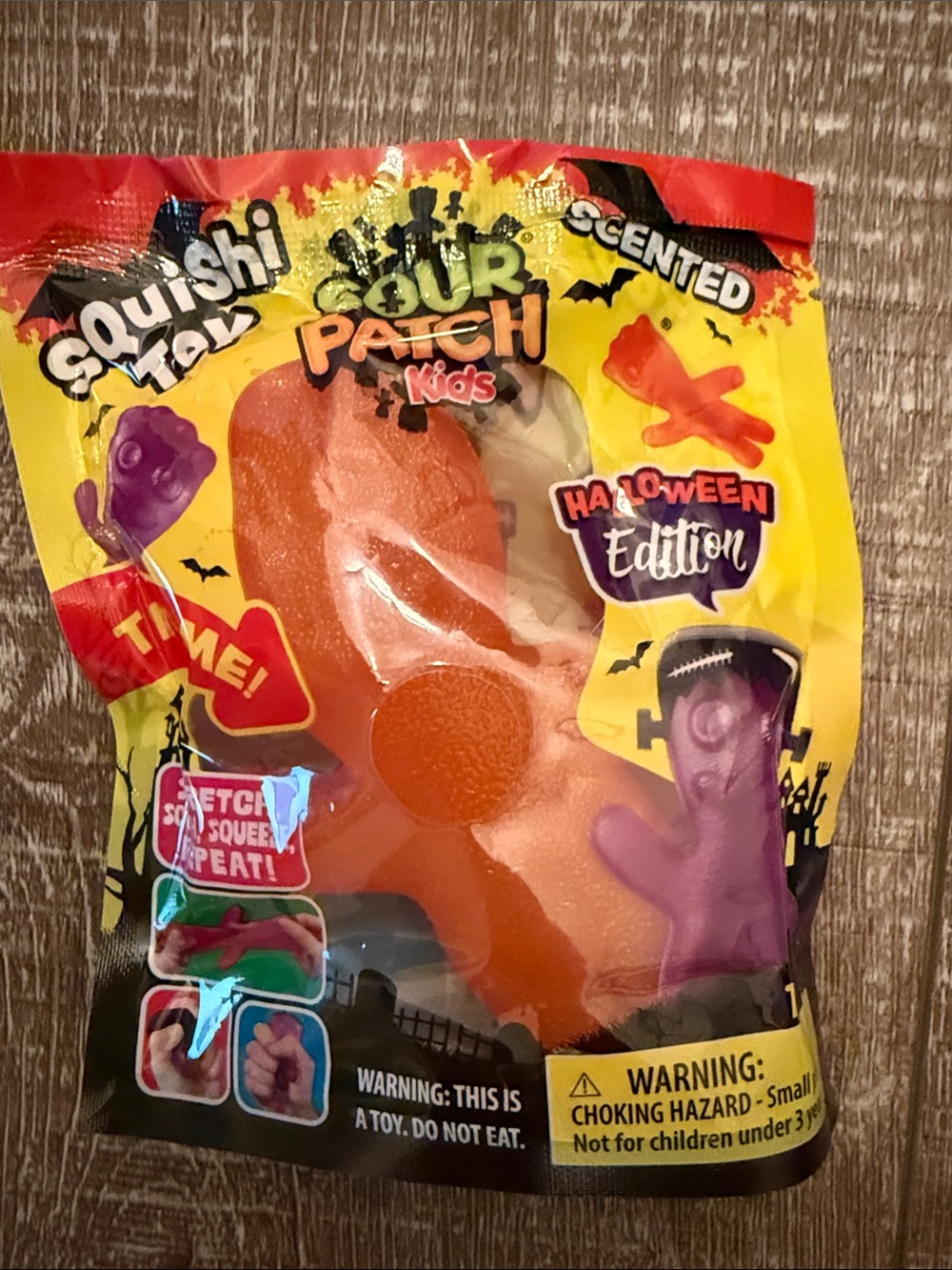 Halloween Edition Squishi Toy - Orange